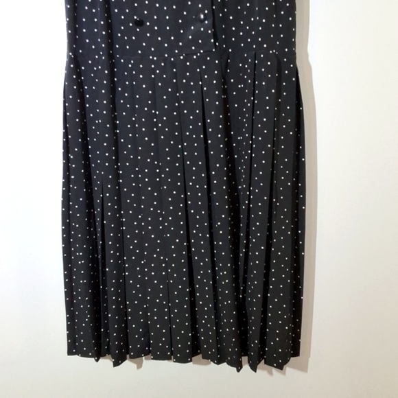 Vintage French Girl Polka Dot Dress - Picture 3 of 10